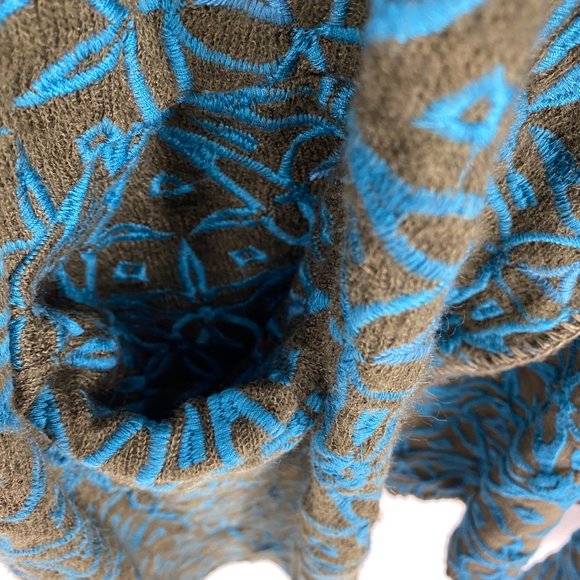 BIYA JOHNNY WAS Embroidered Wrap Duster - Picture 11 of 16